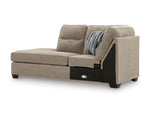 Chaise longue de esquina con brazo izquierdo Olten