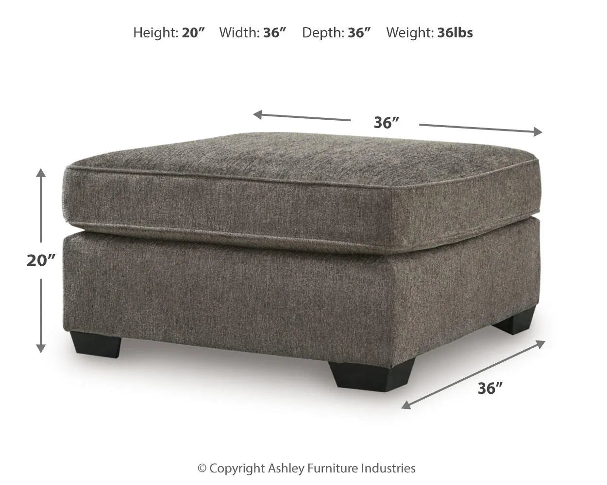 Olten Oversized Accent Ottoman