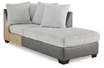 Chaise longue esquinera con brazo derecho Clairette Court