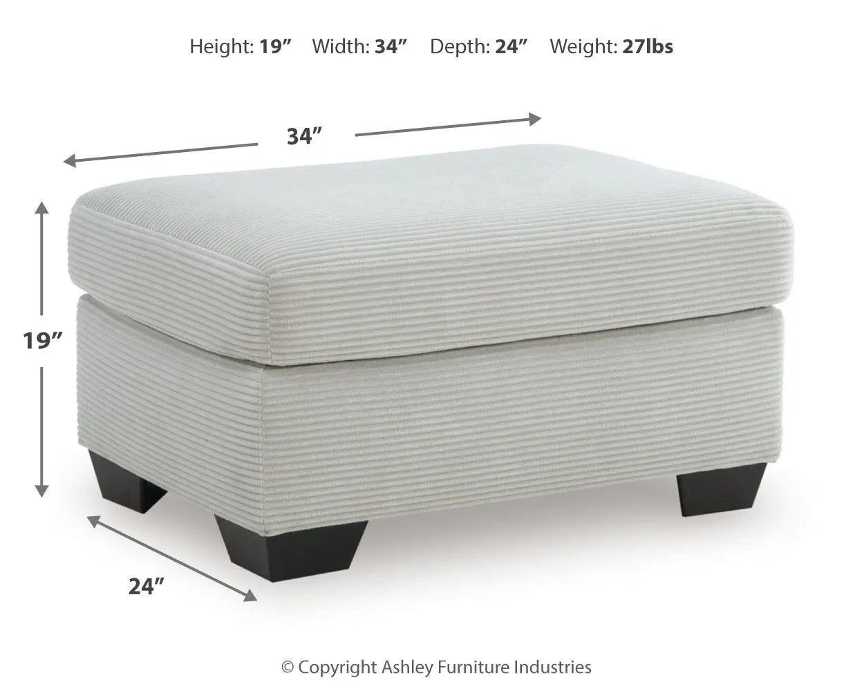 Amesley Ottoman