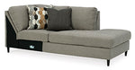 Chaise longue esquinera con brazo derecho de Santasia