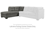 Chaise esquinera con brazo izquierdo de Pitkin