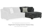 Chaise longue esquinera con brazo derecho Biddeford