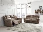 Stoneland Power Reclining Sofa and Loveseat