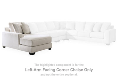 Chaise longue esquinera con brazo izquierdo Lerenza