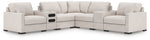 Omaha by Ashley 7-Piece Sectional with Audio and Storage Consoles
