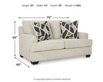 Heartcort Loveseat