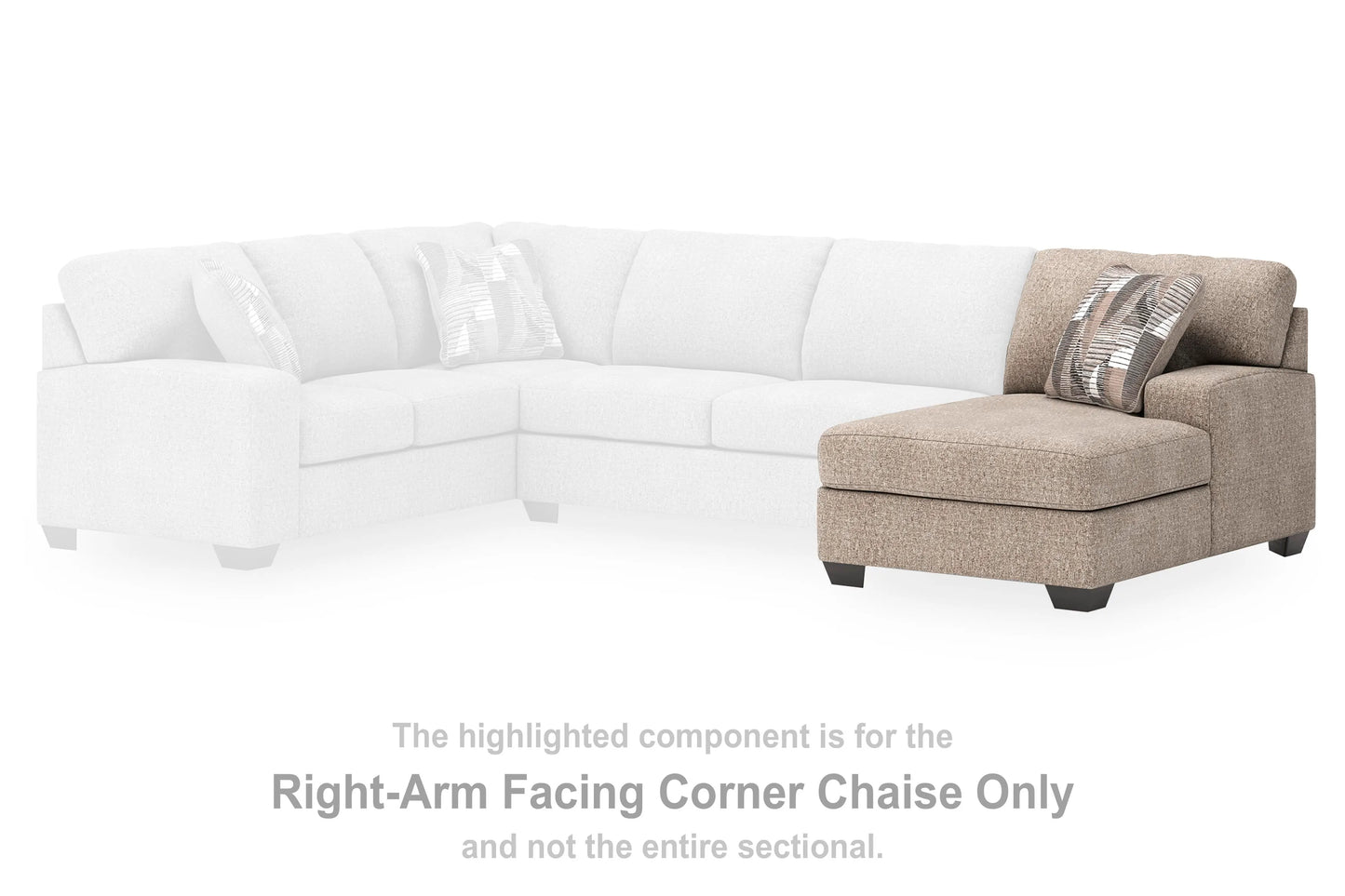 Chaise longue esquinera con brazo derecho Seyler Lane