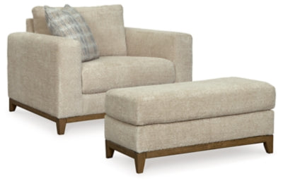 Silla y otomana extragrandes Parklynn