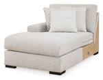 Chaise esquinera Larce con brazo izquierdo