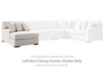 Chaise esquinera Larce con brazo izquierdo