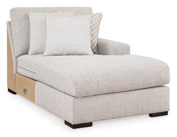 Chaise longue esquinera con brazo derecho Larce