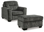 Silla y otomana extragrandes Lonoke