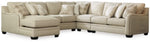 Luxora 5-Piece Sectional with Chaise