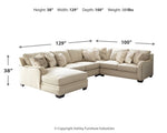 Luxora 4-Piece Sectional with Chaise