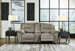 Next-Gen Gaucho Power Reclining Loveseat with Console