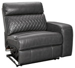 Sillón reclinable eléctrico Samperstone con brazo derecho