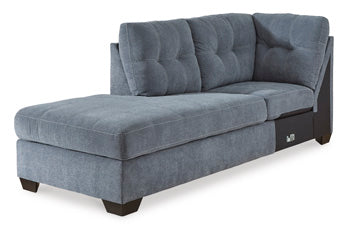 Chaise esquinera Marleton con brazo izquierdo