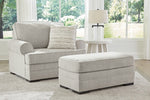 Silla y otomana extragrandes Eastonbridge