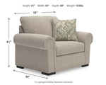 Silla extragrande Sararose