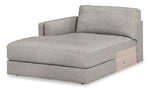 Chaise longue esquinera con brazo izquierdo Amiata