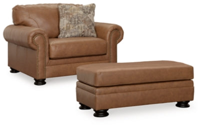 Silla y otomana extragrandes Carianna