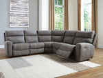 Next-Gen DuraPella 5-Piece Power Reclining Sectional