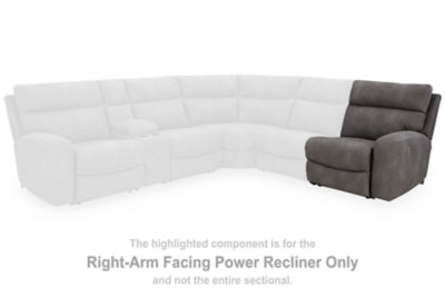 Sillón reclinable eléctrico con brazo derecho DuraPella de última generación