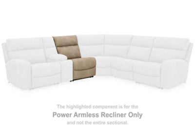 Sillón reclinable eléctrico sin brazos DuraPella de última generación