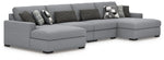 Bealton 4-Piece Sectional with Double Chaise