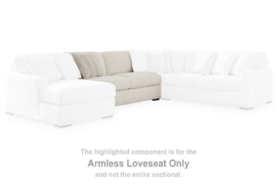Loveseat sin brazos Chessington