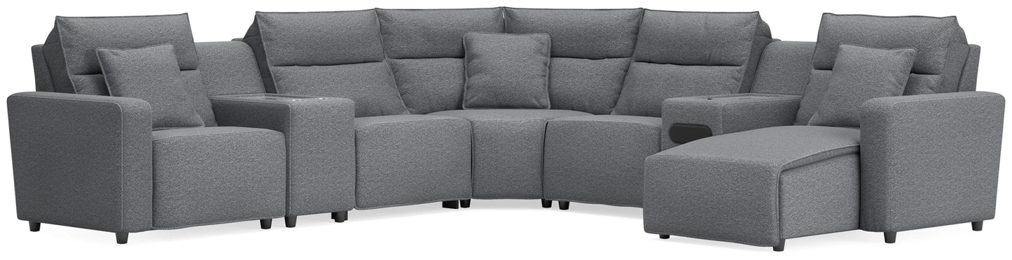 ModMax II 7-Piece Power Reclining Sectional with Chaise