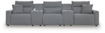 ModMax II 5-Piece Reclining Sectional with Consoles