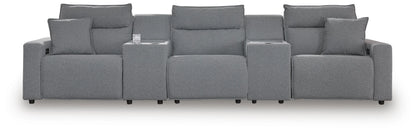 ModMax II 5-Piece Reclining Sectional with Consoles