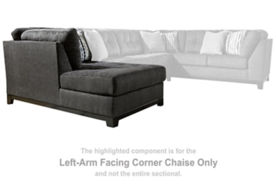 Chaise longue esquinera con brazo izquierdo de Reidshire