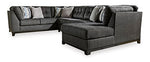 Chaise longue esquinera con brazo derecho de Reidshire