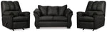 Loveseat Darcy y dos sillones reclinables