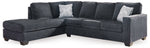 Sofá cama seccional de dos piezas Altari con chaise longue