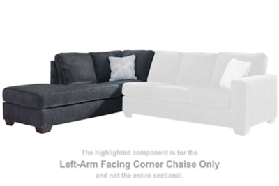 Chaise longue esquinera con brazo izquierdo Altari