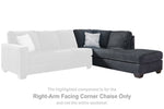 Chaise longue esquinera con brazo derecho Altari