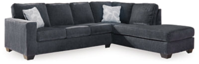 Sofá cama seccional de dos piezas Altari con chaise longue