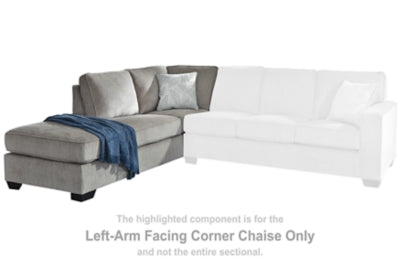 Chaise longue esquinera con brazo izquierdo Altari