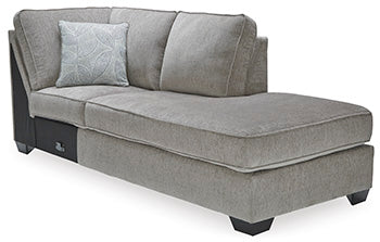 Chaise longue esquinera con brazo derecho Altari