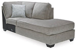 Chaise longue esquinera con brazo derecho Altari