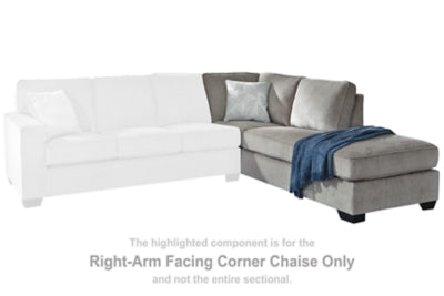 Chaise longue esquinera con brazo derecho Altari