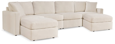 Seccional Modmax de 4 piezas y 2 otomanas