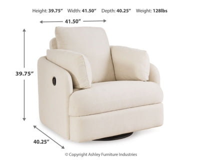 Sillón reclinable giratorio Modmax