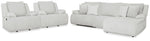 Seccional reclinable de 3 piezas de primer nivel y 2 sillones reclinables