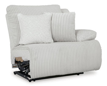 Sillón reclinable eléctrico de nivel superior con brazo derecho