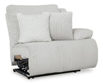 Sillón reclinable eléctrico de nivel superior con brazo derecho